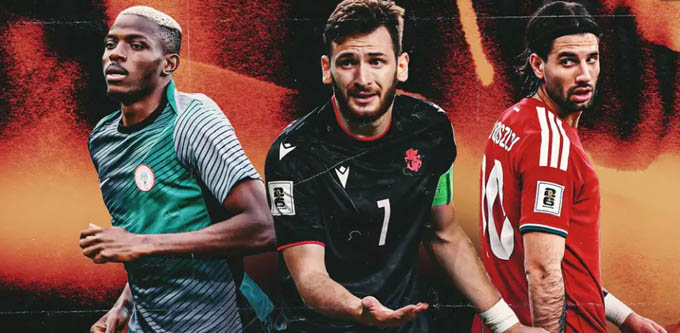 Đội hình ‘siêu khủng’ lỡ hẹn World Cup 2026