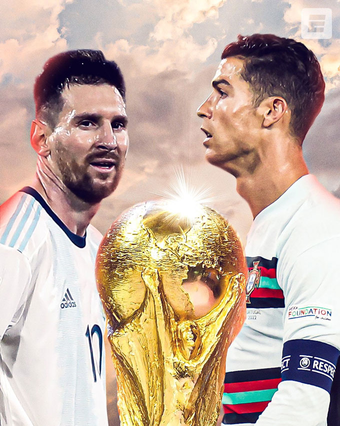 Ronaldo và Messi có thể lần đầu gặp nhau tại World Cup